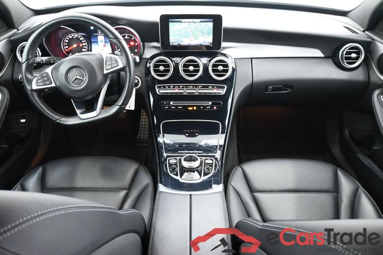 Mercedes C 180 d Aut. AMG LED-Xenon Navi Sport-Leather Klima PDC ... #6