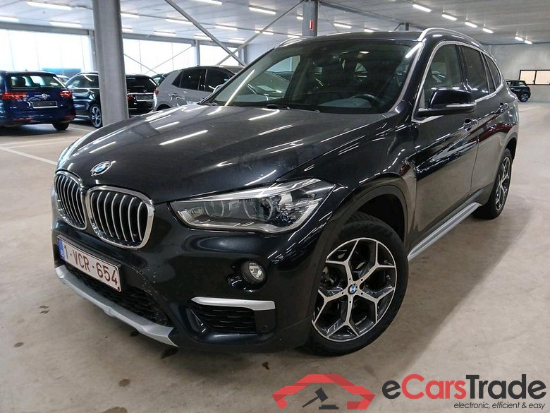 BMW X1 2.0 sDrive18d X-Line Aut. Pano LED-Xenon Navi Sport-Leather KeylessGo Klima PDC ... #1