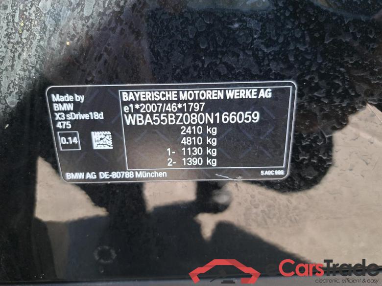 BMW - BMW X3 sDrive18dA 136PK Business Edition With Vernasca Seats & Trailer Towing Hook #6