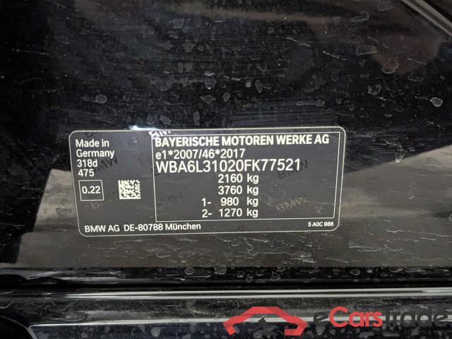 BMW 3-Serie Touring ´18 Baureihe 3 Touring 318 d 2.0 110KW MT6 E6d #5