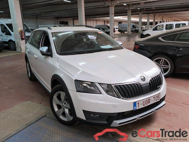 SKODA Octavia Combi Ex Police-Politi 2.0 CR TDi 4x4 DSG Scout GPS Ex Police-Politie #2