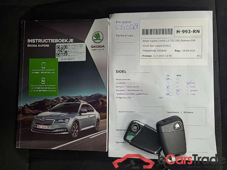 SKODA Superb Combi 2.0 TDI DSG Business Edition 5D 110kW #6