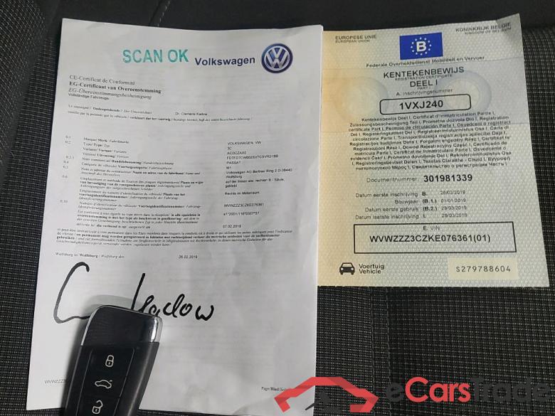 VOLKSWAGEN - VW  PASSAT VARIANT TDI 120PK DSG-7 Comfortline Business & App Connect & Area View & Electric Trailer Hook #4