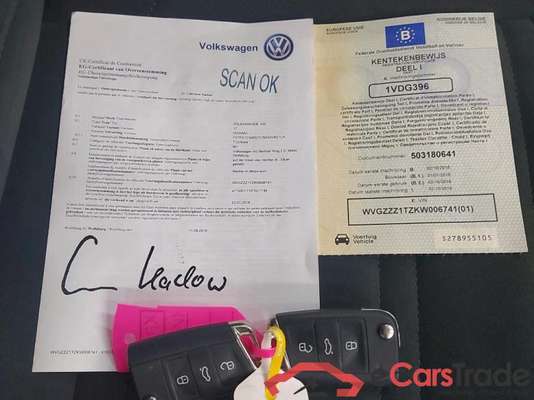 VOLKSWAGEN - VW  TOURAN TDi 115PK DSG Highline Pack Business Plus & Lane Assist & Easy Open & Nav Disvover Media & Park Assist & Foldable Trailer Hook #4