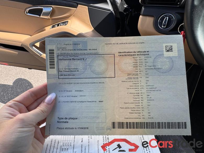 PORSCHE 911 Carrera 4 GTS Targa Carrera 4 GTS Targa 3.0 Turbo PDK #5