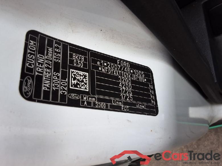 Ford _Transit Custom ´12 FORD Transit Custom 320 L2H2 PKW VA Trend 4d 96kW #5