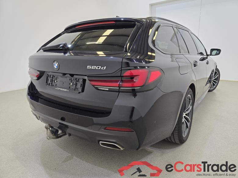 BMW 520d Touring 190Hp M-Sport Aut. Pano LED-Xenon LC-Pro Ambient Navi-Pro Sport-Leather KeylessGo Camera Klima PDC ... #4