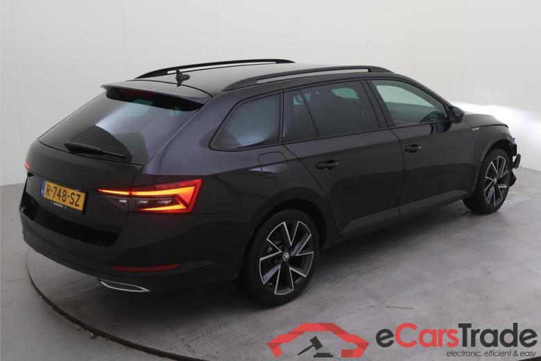 Skoda Superb Combi 1.4 TSI 150Hp SportLine Aut. LED-Xenon Virtual Navi Sport-Leather-Alcantara KeylessGo Camera Klima PDC ... #3