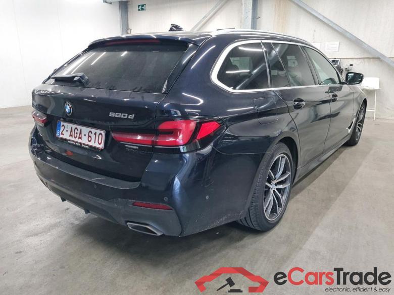 BMW - BMW 5 TOURING 520dA 163PK Business Edition M Sport & Travel & Dakota Comfort Mem Seats & Parking Assistant Pack & Trailer Towing Hook #2