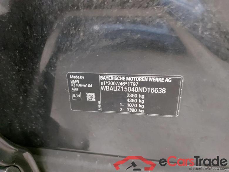 BMW - BMW X3 sDrive18d 136PK Pack Business & Pano Roof #6