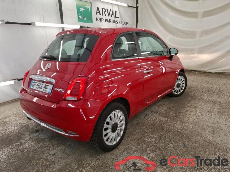 Fiat Hybrid 10 BSG 70 ch Dolcevita 500 Berline DolceVita 1.0 70CV BVM6 E6d #3
