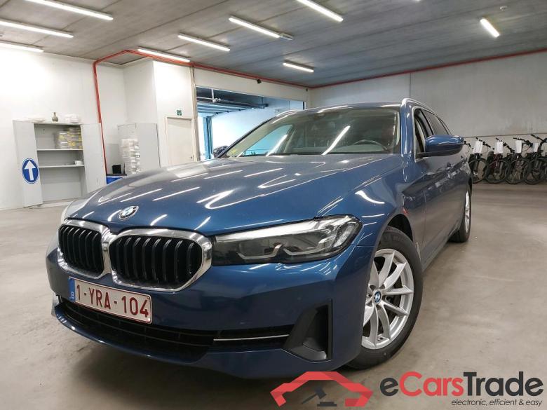 BMW - BMW 5 TOURING 518dA 136PK Business Edition Pack Business With Dakota Heated Sport Seats & Comfort & Parking Assistant Pack #1