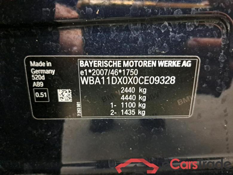 BMW - BMW 5 TOURING 520dA 190PK Pack Business With Heated Seats & Active Cruise & Driving Assistant & Parking Assistant Plus & Towing Hook #6