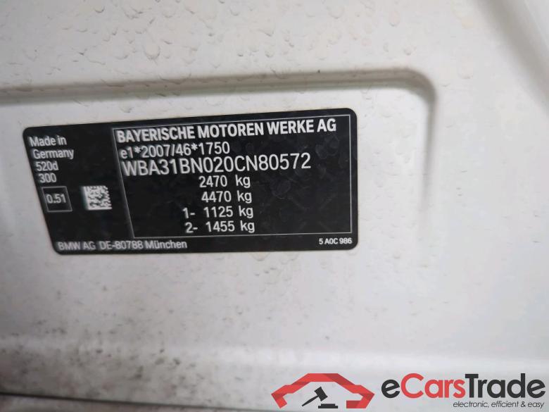 BMW 5-Serie Touring ´16 Baureihe 5 Touring 520 d Luxury Line 2.0 140KW AT8 E6d #4