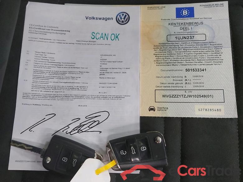 VOLKSWAGEN - VW  TOURAN TDi 115PK DSG Highline Pack Business & Easy Open & Nav Discover Media & Rear Camera & Foldable Trailer Hook #4