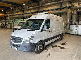 Mercedes_benz Dragkrok, 3-sits, backkamera, BRÄNSLEVÄRM SPRINTER 316 BLUETEC SKÅPBIL 7G-TRONIC