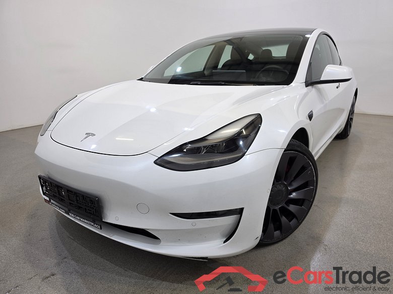 Tesla Model 3 Performance Dual Motor AWD Pano LED-Xenon Navi Leather KeylessGo Camera Klima PDC ...