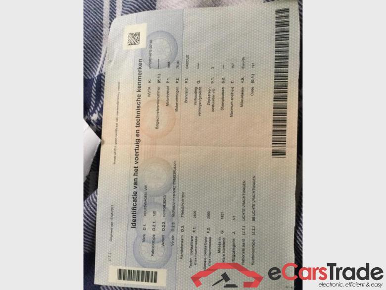 VOLKSWAGEN Transporter T6 1000 Fou Swb Transporter 2.0 TDi SCR BMT #4