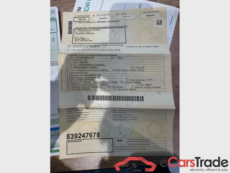 VOLKSWAGEN Polo TREND 1,2L 75CV/PK 5V #6