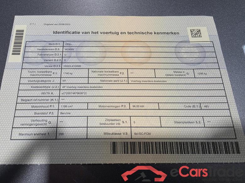 OPEL Mokka Mokka 1.2 Turbo GS S/S (EU6.4) #6