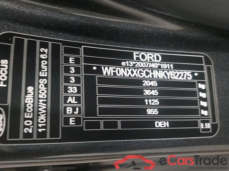 FORD - FOR FOCUS 2.0 EcoBlue 150PK AT Titanium Business Pack Design & Technology & Winter & B&O Sound & Parking Pack #6