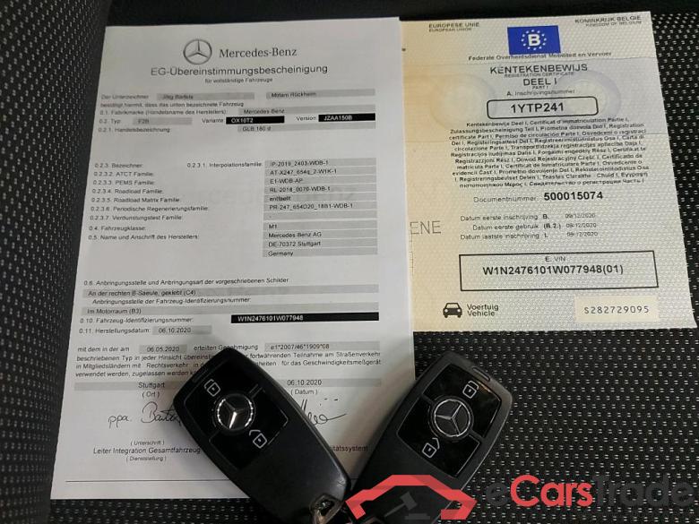 MERCEDES - MER GLB 180 d 116PK DCT Business Solution #4