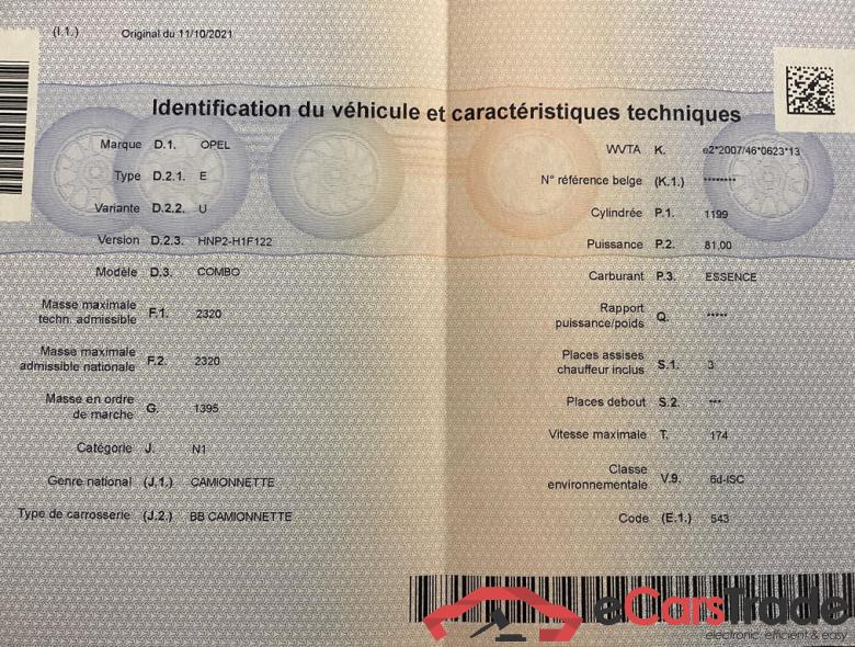 OPEL Combo 2300 Frigo Swb Combo 1.2 Turbo L1H1 Heavy Edition S/S (EU6.3) #4