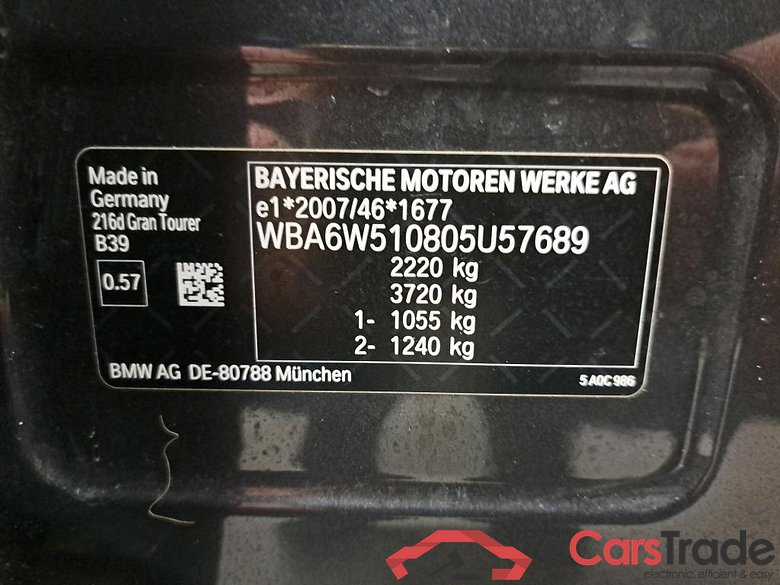 BMW - BMW 2 GRAN TOURER 216d 116PK Advantage Pack Busienss & LED Headlights & Rear Camera #6