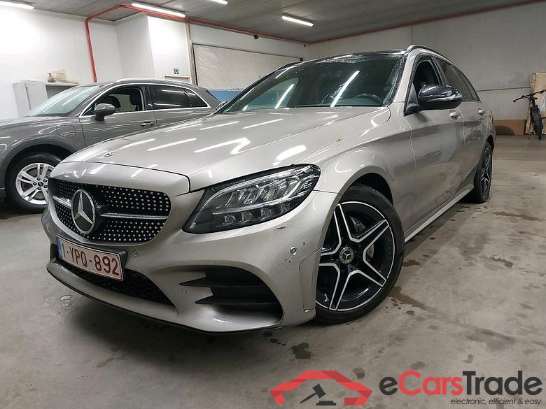 MERCEDES - MER C BREAK 180 d 122PK 9G-TRONIC Business Solution AMG & Night & Towing Hook & Pano Roof