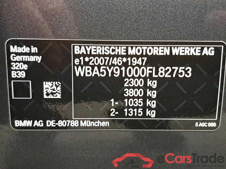 BMW - BMW 3 BERLINE 320e 204PK Business Edition With Vernasca Heated Sport Seats & Driving Assistant Pack & Active Cruise Control  * HYBRID ** #6