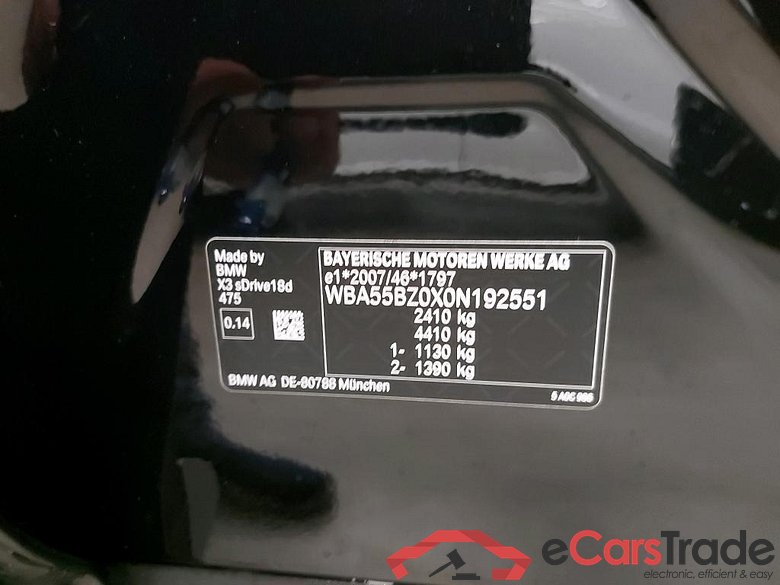 BMW - BMW X3 sDrive18dA 136PK Business Edition With Heated Vernasca Seats & Pack Driving Assistant & Parking Assistant Plus & Pano Roof #6