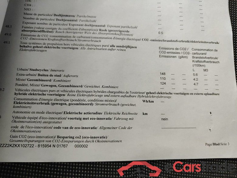 Volkswagen Caddy CRTDi 2.0 55kW SCR BMT Van Startline 3d #4