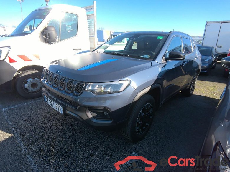 Jeep Compass 1.3i T4 Plug-In Hybrid Trailhawk eAWD Aut. LED Virtual Navi 1/2 Leather KeylessGo Camera Klima PDC ... #1