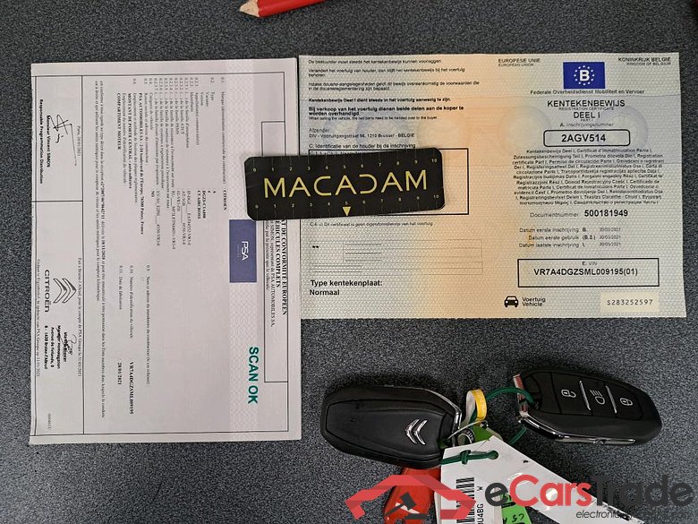 CITROËN - CIT C5 AIRCROSS 225PK e-EAT8 Business GPS * HYBRID * #4