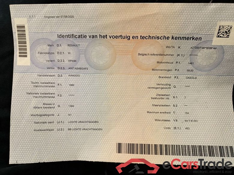 Renault Kangoo Express Blue dCi 80 Grand Confort 4d #4