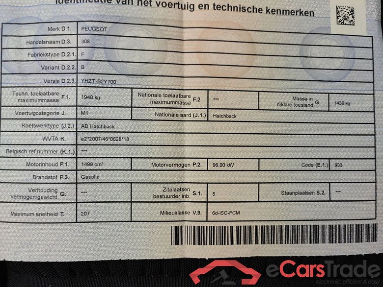 Peugeot 308 1.5 BlueHDi 130 S&S EAT8 Active Pack 5d #3