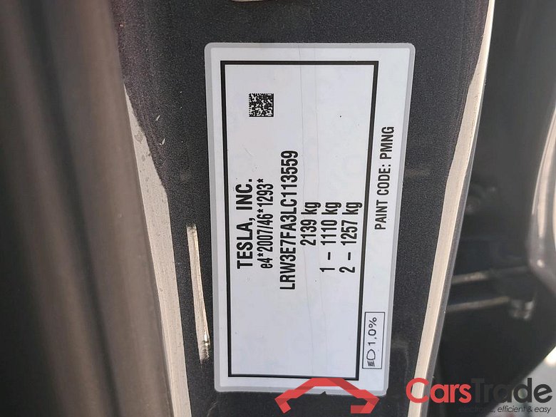 TESLA - TES MODEL 3 Standard RWD Plus 306PK   * ELECTRIC * #6