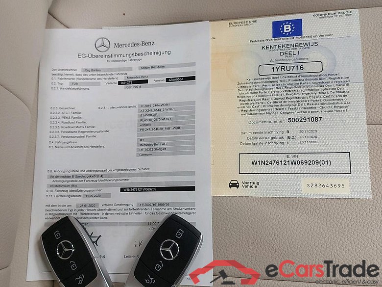 MERCEDES - MER GLB 200 d 150PK DCT Business Solution Luxury & Cruise Control & Smartphone Integration #4