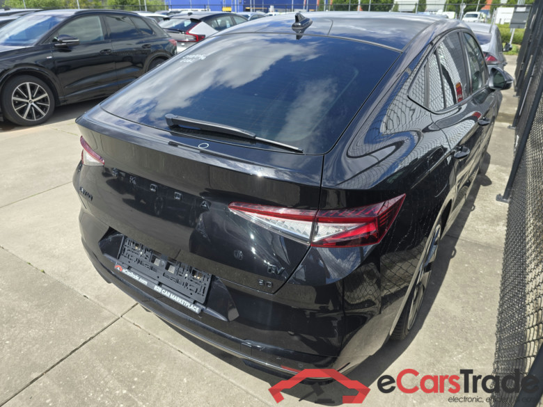 Skoda Enyaq iV Coupe 80 Sport-Line Aut. Pano LED-Matrix Head-Up Virtual ACC Ambient Navi-Pro 1/2 Sport-Leather-Alcantara KeylessGo Camera Klima PDC ... #3