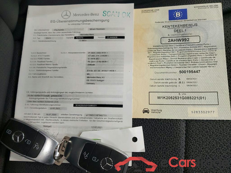 MERCEDES - MER C BREAK C 300 e 320PK DCT Business Solution & Towing Hook With ESP  * HYBRID * #4
