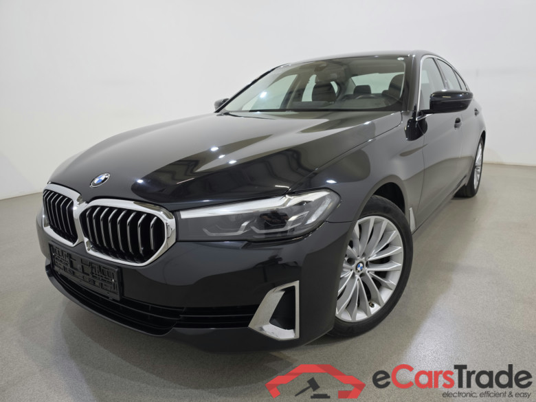 BMW 518d Luxury Aut. LED LC-Pro Navi-Pro Leather KeylessGo Camera Klima PDC ...