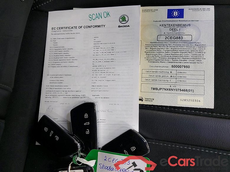 SKODA - SKO OCTAVIA COMBI 1.0 TSI eTec 110PK DSG7 Clever+ With Head Up & Auxiliary Heater & Suede Leather Seats & Heated Multfunc Steering Wheel & Foldable Trailer Hook  * PETROL * #4