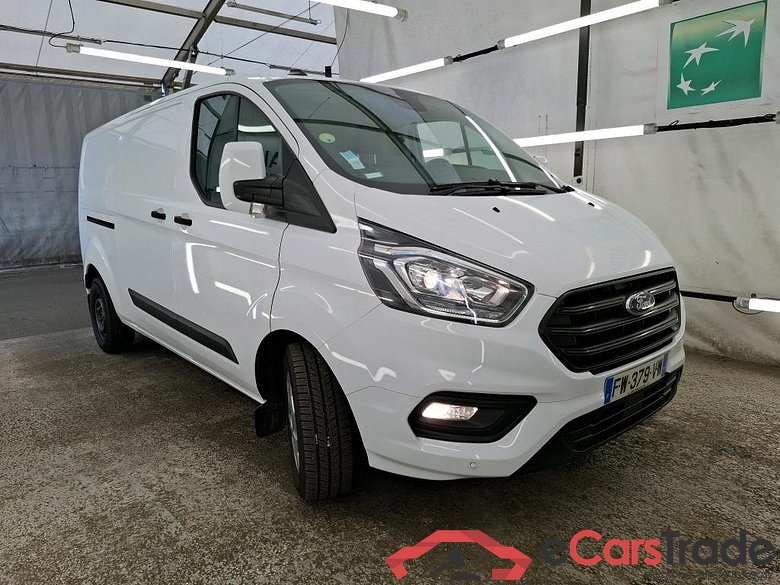 FORD Transit Custom / 2018 / 4P / Fourgon tôlé 2.0 ECOBLUE 130 320 L2H1 AUTO TREND BUS #4