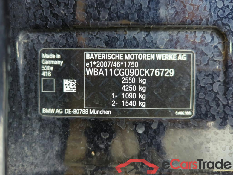 Baureihe 5 Touring 530 e M Sport 2.0 215KW AT8 E6d #5