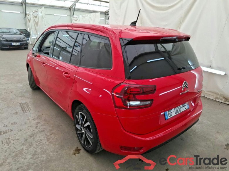 C4 Grand Picasso Shine 1.5 BlueHDi 130CV BVA8 Repeint en Rouge / Teinte SIV Blanc Banquise./ WHITE CAR REPAINT IN RED #2