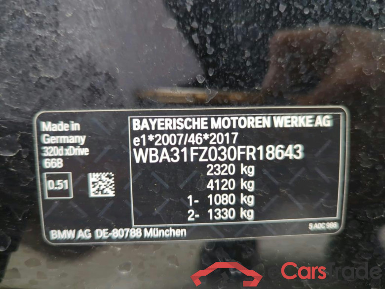 Baureihe 3 Touring 320 d xDrive 2.0 140KW AT8 E6d #4