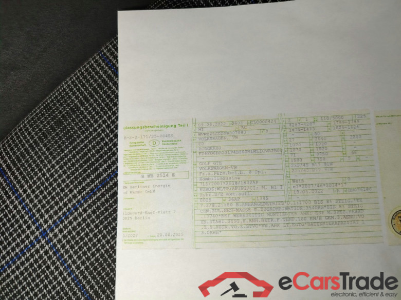 Golf VIII Lim. GTE eHybrid 1.4 180KW AT6 E6d #2