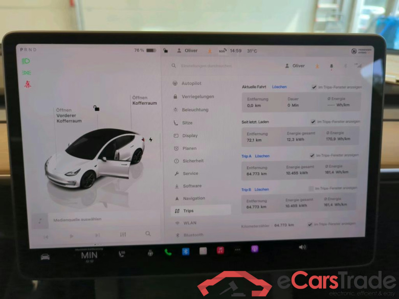 TESLA Model 3 Langstreckenbatt. Allradantrieb Dual Motor 4d 366kW #6