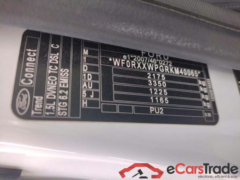 FORD Transit Connect 1.5 EcoBlue L1 Trend #5