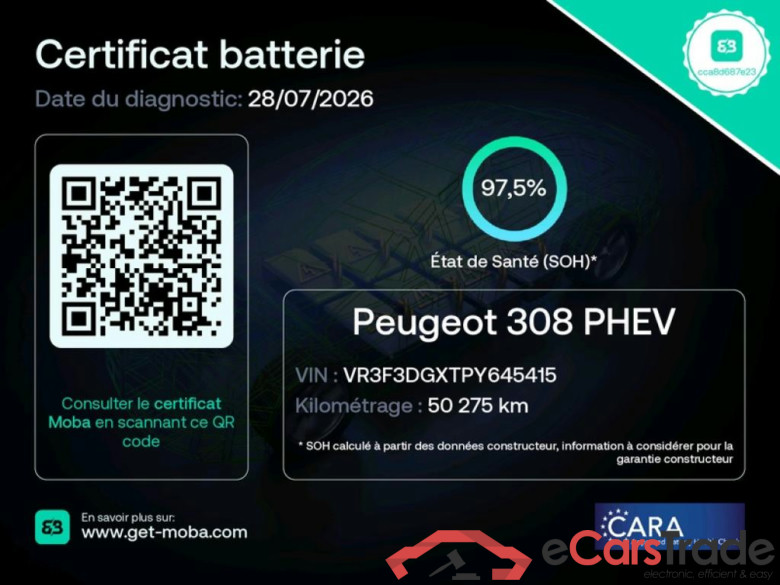 PEUGEOT 308 / 2021 / 5P / Berline PHEV 180 E-EAT8 ACTIVE PACK #2